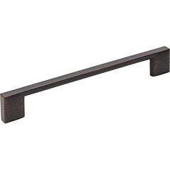 Sutton Brushed Oil Rubbed Bronze 6-5/16 Inch (160mm) Center to Center, Overall Length 7-1/2 Inch Cabinet Hardware Pull / Handle, Jeffrey Alexander