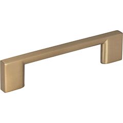 Sutton Style 3-3/4 Inch (96mm) Center to Center, Overall Length 4-3/4 Inch Satin Bronze Cabinet Pull/Handle