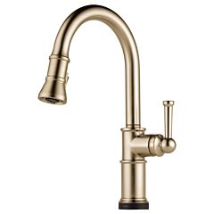 ARTESSO Single Handle Pull-Down SmartTouch Kitchen Faucet, Luxe Gold