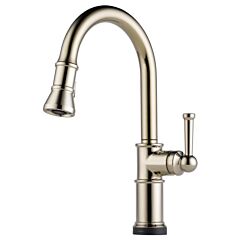 ARTESSO Single Handle Pull-Down SmartTouch Kitchen Faucet, Polished Nickel