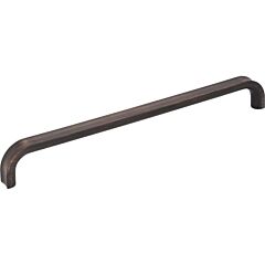 Jeffrey Alexander Rae Collection 8-13/16" (224mm) Center to Center, 9-1/4" (234.5mm) Overall Length Brushed Oil Rubbed Bronze Cabinet Pull/Handle
