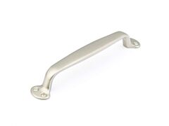 Country 6" (152mm) Center to Center, 7-1/2" Length Satin Nickel Cabinet Pull / Handle