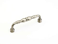 Colonial 6" (152mm) Center to Center, 6-5/8" Length, Antique Nickel Cabinet Pull / Handle