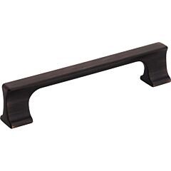 Sullivan Brushed Oil Rubbed Bronze 5" (128mm) Center to Center, Overall Length 5-13/16" Cabinet Hardware Pull/Handle, Jeffrey Alexander