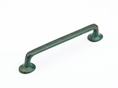 Mountain 6" (152mm) Center to Center, 7-1/4" Length, Verdi Imperiale Cabinet Pull / Handle