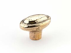 Mountain Natural Bronze Oval Kitchen Cabinet Drawer Knob, 1-7/8" (48mm) Length