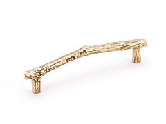 Mountain Twig 6" (152mm) Center to Center, 7-1/4" Length Natural Bronze Cabinet Pull / Handle