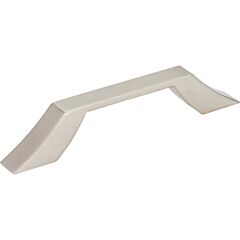 Jeffrey Alexander Royce Collection 3-3/4" (96mm) Center to Center, 5-1/2" (140mm) Overall Length Satin Nickel Cabinet Pull/Handle