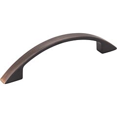 Somerset Style 3-3/4" Inch (96mm) Center to Center, Overall Length 4-7/8" Inch Brushed Oil Rubbed Bronze Kitchen Cabinet Pull/Handle (Handles)