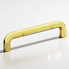 Colonial Bronze 832 Series 12" (305mm) Hole Centers, 12-3/4" (324mm) Length, Unlacquered Polished Brass Surface Mount Appliance Handle/ Pull