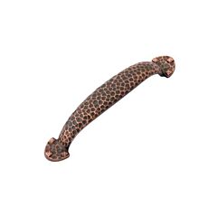 Emtek Hammered Oil-Rubbed Bronze 4 Inch (102mm) Center to Center, Overall Length 4-7/8 Inch Cabinet Hardware Pull / Handle
