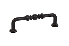 Emtek Spindle Oil-Rubbed Bronze 4 Inch (102mm) Center to Center, Overall Length 4-1/2 Inch Cabinet Hardware Pull / Handle