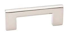 Emtek Trail Polished Nickel 3 Inch (76mm) Center to Center, Overall Length 3-5/8 Inch Cabinet Hardware Pull / Handle