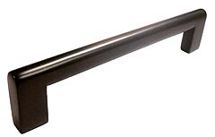 Emtek Trail Oil Rubbed Bronze 6 Inch (152mm) Center to Center, Overall Length 6-5/8 Inch Cabinet Hardware Pull / Handle