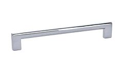 Emtek Trail Polished Chrome 8 Inch (203mm) Center to Center, Overall Length 8-5/8 Inch Cabinet Hardware Pull / Handle