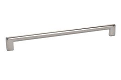 Emtek Trail Polished Nickel 12 Inch (305mm) Center to Center, Overall Length 12-5/8 Inch Cabinet Hardware Pull / Handle