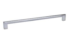 Emtek Trail Polished Chrome 12 Inch (305mm) Center to Center, Overall Length 12-5/8 Inch Cabinet Hardware Pull / Handle