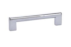 Emtek Trail Polished Chrome 5 Inch (127mm) Center to Center, Overall Length 5-5/8 Inch Cabinet Hardware Pull / Handle