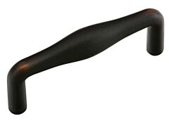 Emtek Dane Oil-Rubbed Bronze 3 Inch (76mm) Center to Center, Overall Length 3-1/4 Inch Cabinet Hardware Pull / Handle