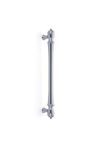 Emtek Spindle Appliance Polished Chrome 12 Inch (305mm) Center to Center, Overall Length 14-1/2 Inch Cabinet Hardware Pull / Handle