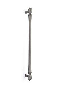 Emtek Spindle Appliance Pewter 18 Inch (457mm) Center to Center, Overall Length 20-1/2 Inch Cabinet Hardware Pull / Handle