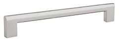 Emtek Trail Appliance Satin Nickel 12 Inch (305mm) Center to Center, Overall Length 13 Inch Cabinet Hardware Pull / Handle