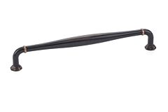 Emtek Blythe Oil-Rubbed Bronze 8 Inch (203mm) Center to Center, Overall Length 8-5/8 Inch Cabinet Hardware Pull / Handle 