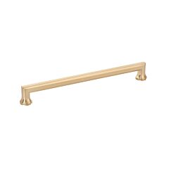 Empire 12" (305mm) Center to Center, 13-1/8" Length, Signature Satin Brass Appliance Pull / Handle