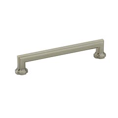 Empire 6" (152mm) Center to Center, 6-1/2" Length, Antique Nickel Cabinet Pull/ Handle