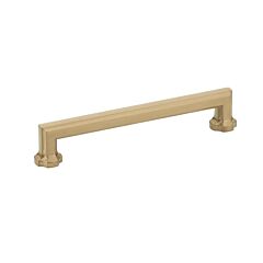 Empire 6" (152mm) Center to Center, 6-1/2" Length, Brushed Bronze Cabinet Pull/ Handle