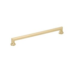 Empire 10" (254mm) Center to Center, 10-1/2" Length, Signature Satin Brass Cabinet Pull/ Handle