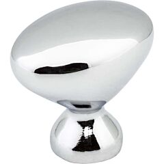 Merryville Style Cabinet Hardware Knob, Polished Chrome 1-1/4 Inch Length