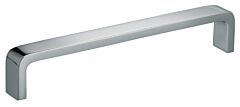 Omnia Ultima Thin Pull 5-3/4" (146mm) Center Holes 6" (152mm) Length, Polished Chrome Plated