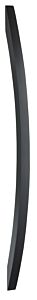 Omnia Ultima Solid Brass 15-3/4" (400mm) Hole Centers 17-15/16" (456mm) Length Bowed Appliance Handle, Lacquered Oil Rubbed Black