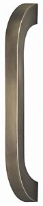 Omnia Ultima II Pull 4" (102mm) Center Holes 4-1/2" (114mm) Length, Lacquered Antique Brass