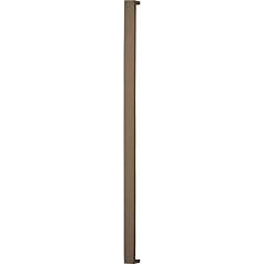 Omnia Ultima II Pull 18" (457mm) Center Holes 18-1/4" (463mm) Length, Lacquered Antique Brass