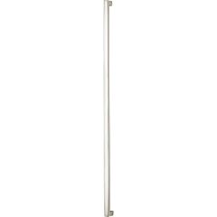 Omnia Ultima II Square Post Pull 18" (457mm) Center Holes 18-7/16" (468mm) Length, Lacquered Polished Nickel Plated