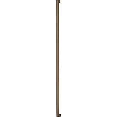 Omnia Ultima II Square Post Pull 18" (457mm) Center Holes 18-7/16" (468mm) Length, Lacquered Antique Brass