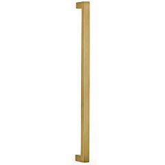 Omnia Ultima II 18" (457mm) Center to Center, Overall Length 18-3/4" in Lacquered Satin Brass Back to Back Appliance Pull / Handle