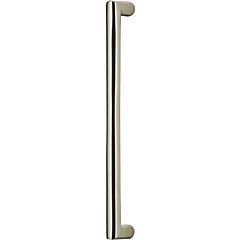 Omnia Ultima II Round Post Pull 6" (152mm) Center Holes 6-7/16" (163.5mm) Length, Lacquered Polished Nickel Plated