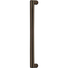 Omnia Ultima II Round Post Pull 6" (152mm) Center Holes 6-7/16" (163.5mm) Length, Lacquered Antique Brass