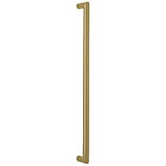 Omnia Ultima II 18" (457mm) Center to Center, Overall Length 18-3/4" Lacquered Satin Brass Back to Back Appliance Pull / Handle