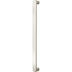 Omnia Ultima II Modern Style Appliance Pull 18" (457mm) Center Holes 19" (482.5mm) Length, Lacquered Satin Nickel Plated