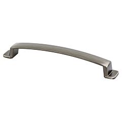 Oasis 6-5/16" (160mm) Center to Center, 7-5/16" (186mm) Overall Length Brushed Tin Pull