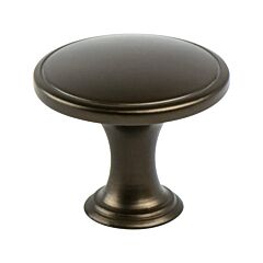 Oasis 1-1/4" (32mm) Overall Diameter Oil Rubbed Bronze Knob