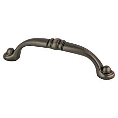 Traditional Advantage Three 3-3/4" (96mm) Center to Center, 4"(102mm) Overall Length Verona Bronze Antique Pull