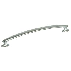 Omnia Legacy Style 7-1/2 Inch (191mm) Center-to-Center, 8-1/2" Overall Length Satin Chrome Plated Cabinet Pull / Handle
