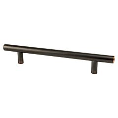 Transitional Advantage Two 5-1/16" (128mm) Center to Center, 7-3/8" (187mm) Overall Length Verona Bronze T-Bar Pull