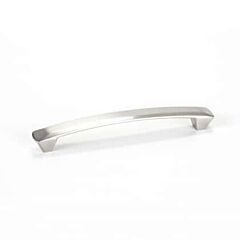Laura 6-5/16" (160mm) Center to Center, 7-1/4" (184mm) Overall Length Brushed Nickel Cabinet Handle / Pull, Berenson Hardware