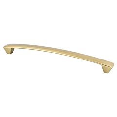 Laura 8-13/16" (224mm) Center to Center, 9-3/4" (247.5mm) Overall Length Modern Brushed Gold Pull